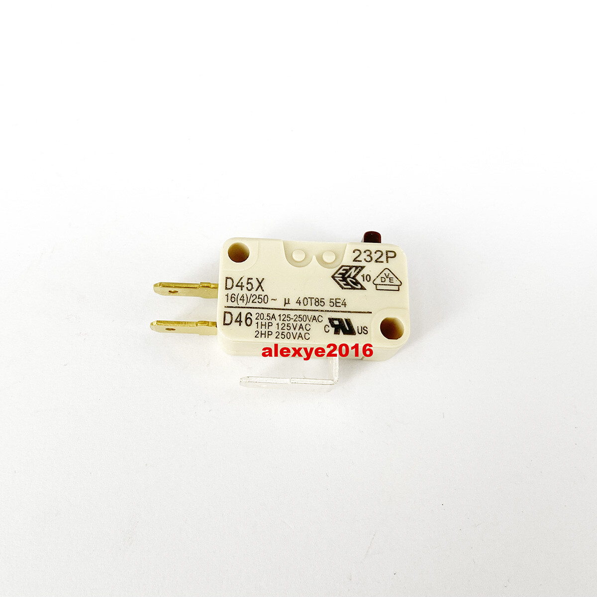 1PCS CHERRY D45X / D46 Microswitch 3 Pins without Press Lever 232P