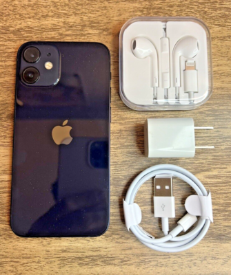 Apple iPhone 12 mini - 64GB - Black (Unlocked) - Good Condition | eBay