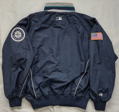 VTG RARE MAJESTIC SEATTLE MARINERS 9/11 2001 SEASON AUTHENTIC
