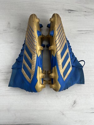 Adidas Predator 19.1 FG Gold Metallic Professional Football Cleats