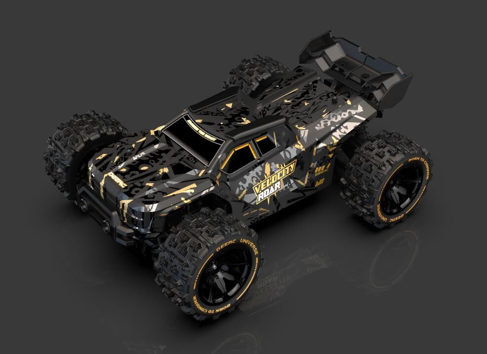 DEERC 14210 1:14 Brushless RC Car Max 50+ MPH Offroad High Speed