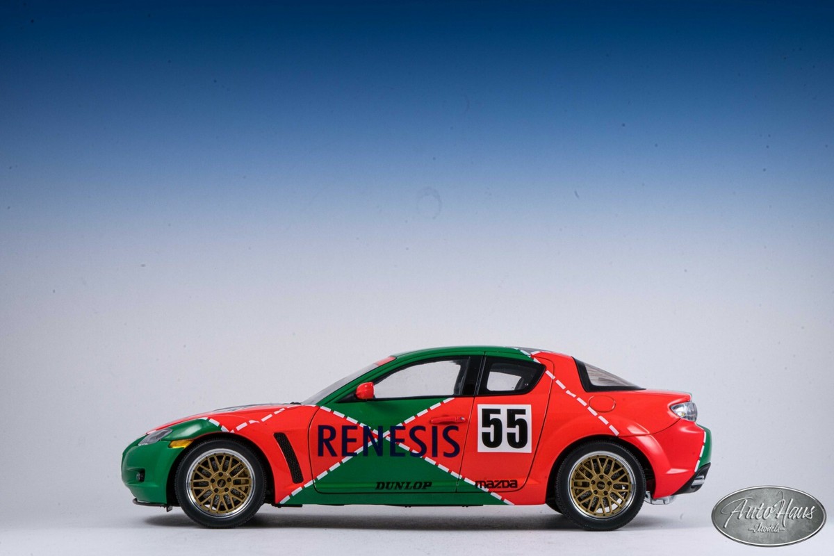 1/18 Autoart Mazda RX-8 LM Edition Orange and Green 🤝ALSO OPEN