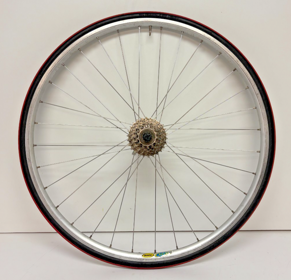 Mavic CXP 21 8-Speed 32-Spoke Silver Aluminum Rear Wheel Shimano
