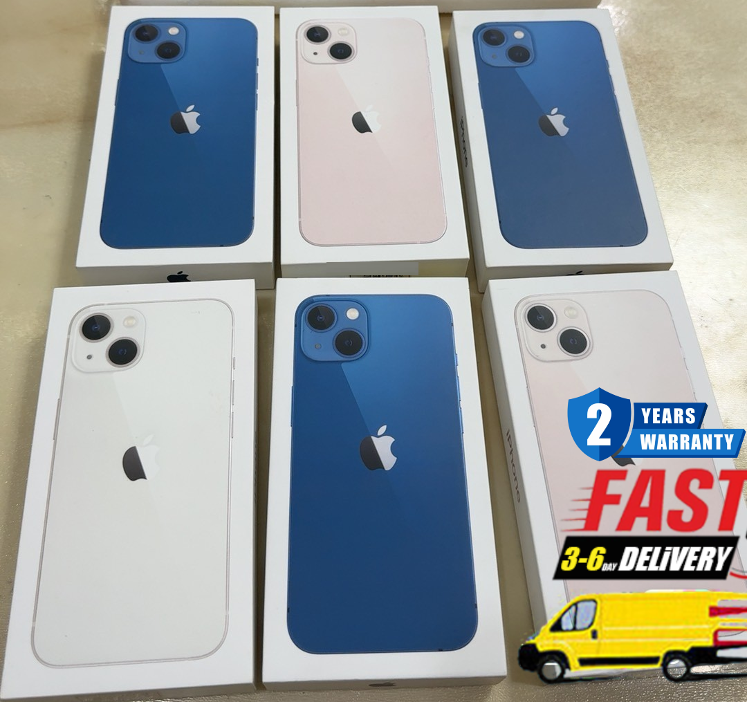 Factory New in Sealed Box Apple iPhone 13 256G/128 Unlocked All