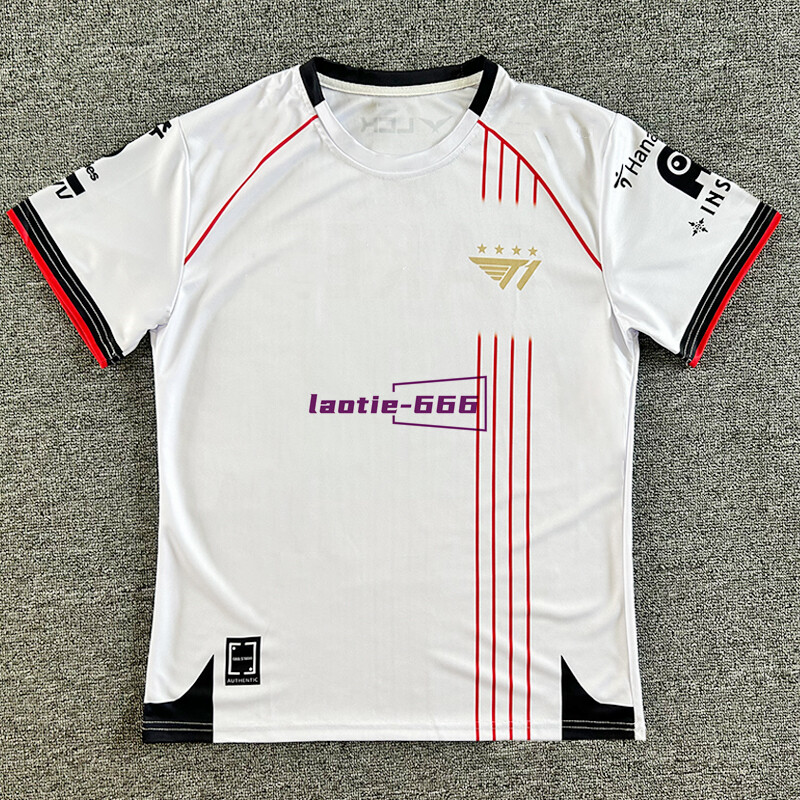 2024 LCK Team T1 Uniform Jersey S14 Faker TShirt LOL World