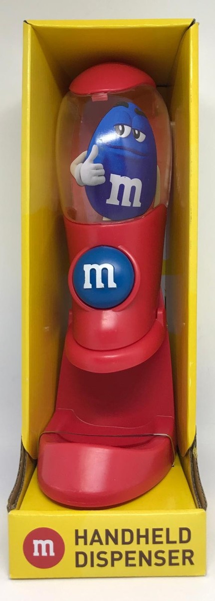 M&M's World Red Handheld Dispenser Candy Dispenser New with Box | eBay