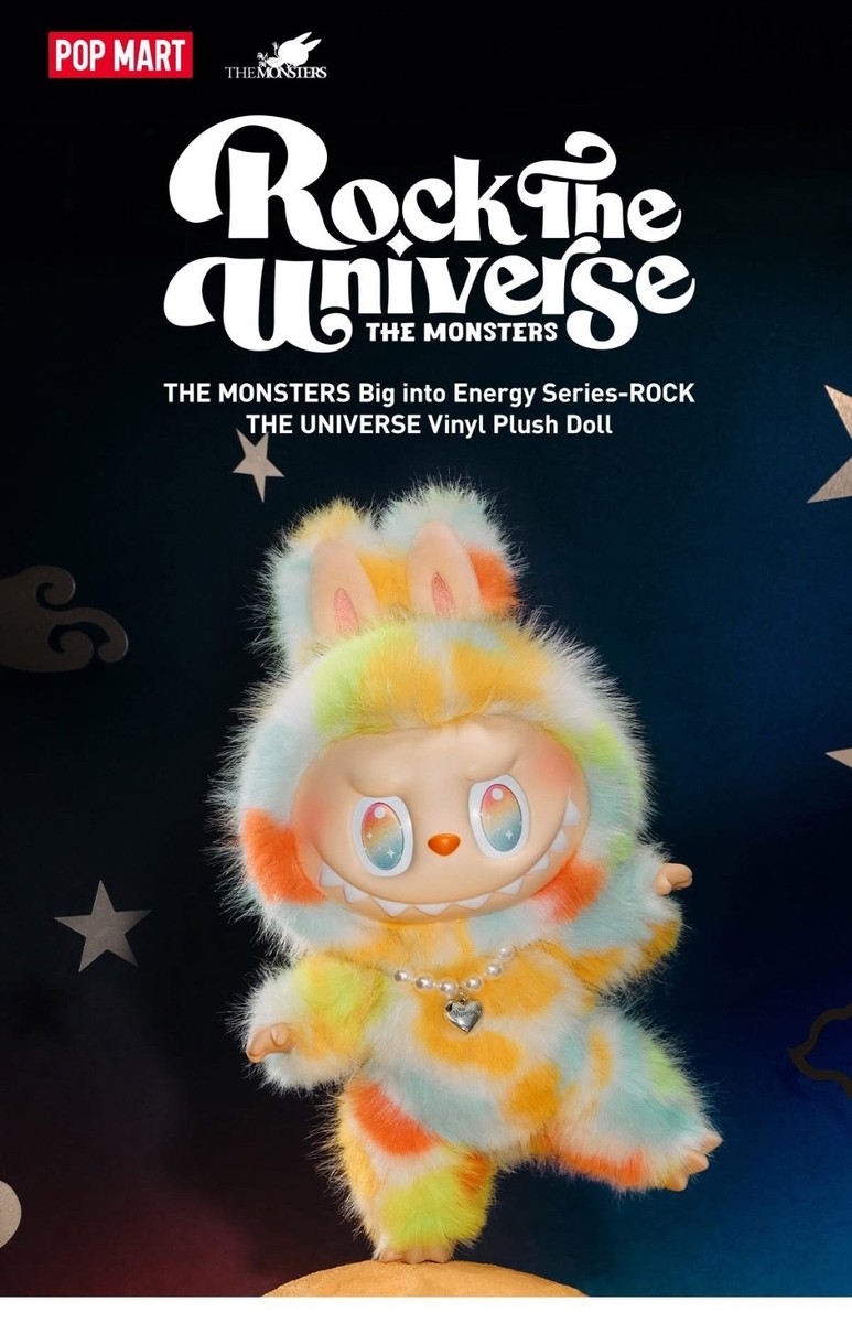 ラブブTHE MONSTERS Labubu Big into Energy Amazon.com: POP MART The