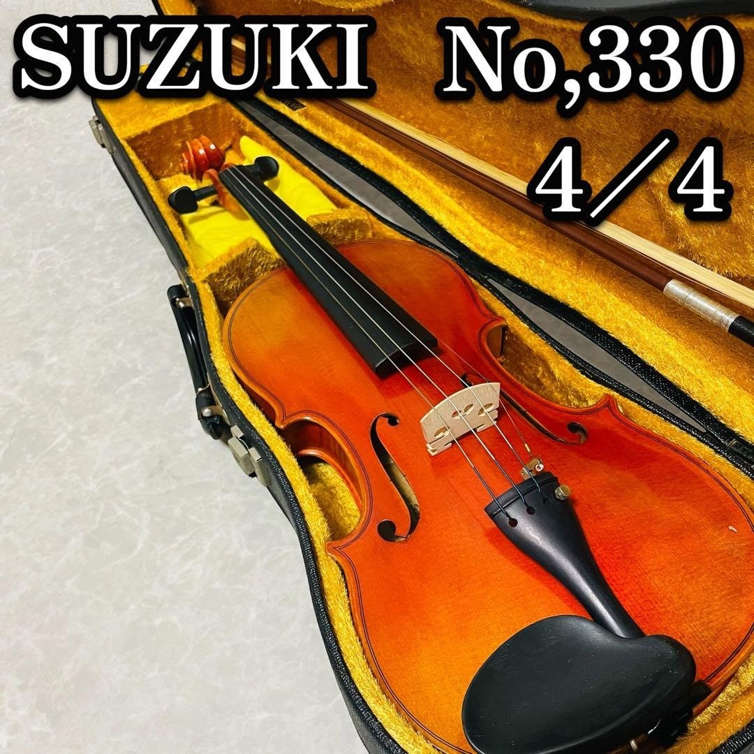虎杢】Suzuki violin No.330 1/4 Anno1986年 【公式通販】
