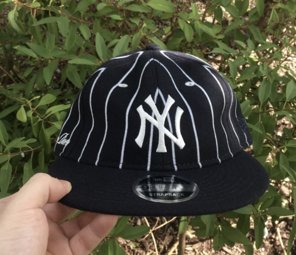 Aime leon dore ALD / New Era Wool Pinstripe Yankee Hat Navy | eBay