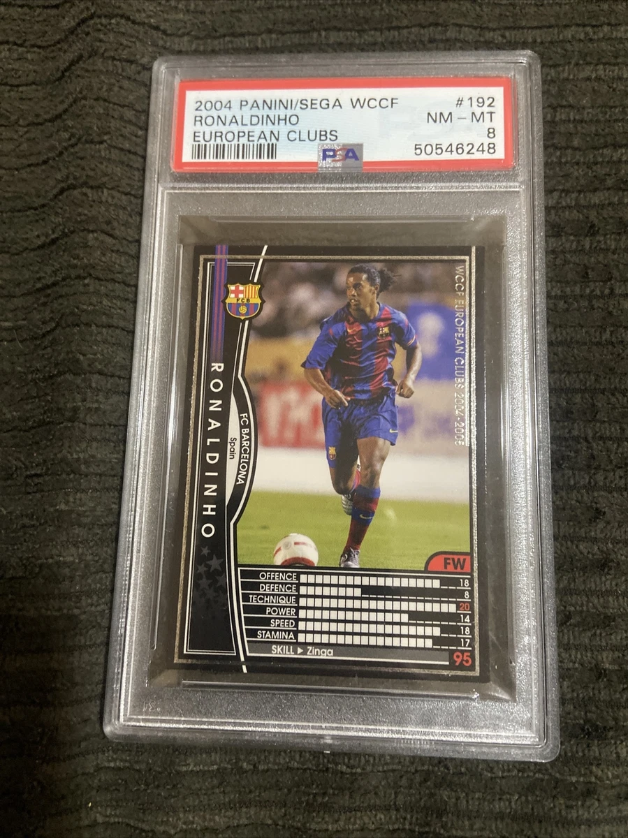 2004-05 Panini WCCF European Clubs Soccer Trading Cards for sale