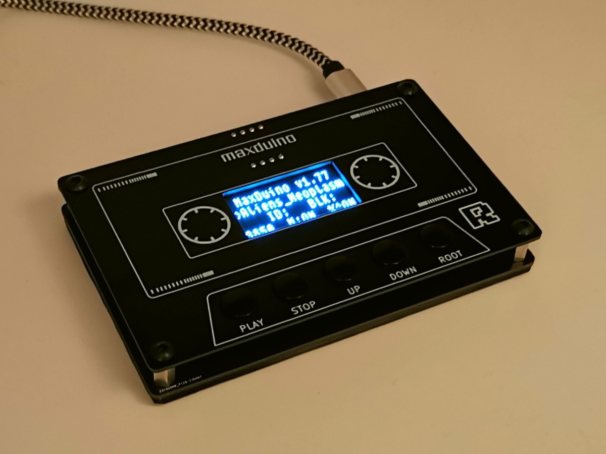 MAXDuino BLACK - ZX SPECTRUM 16K/48K/128K - DIGITAL TAPE DECK | eBay