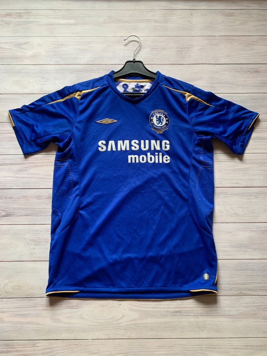 Chelsea 2005 - 2006 Home football shirt jersey Umbro Size boys