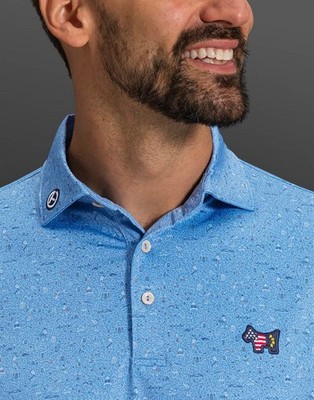 Scotty Cameron Ryder Cup Flags Scotty Dog Peter Millar Golf Polo