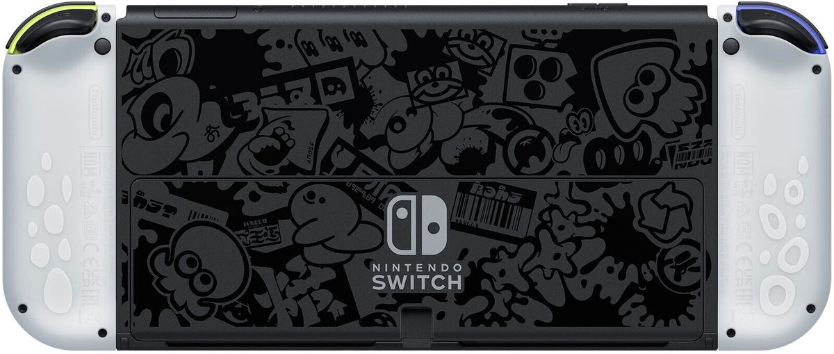 NEW Nintendo Switch OLED Splatoon 3 Limited Edition Console + Big