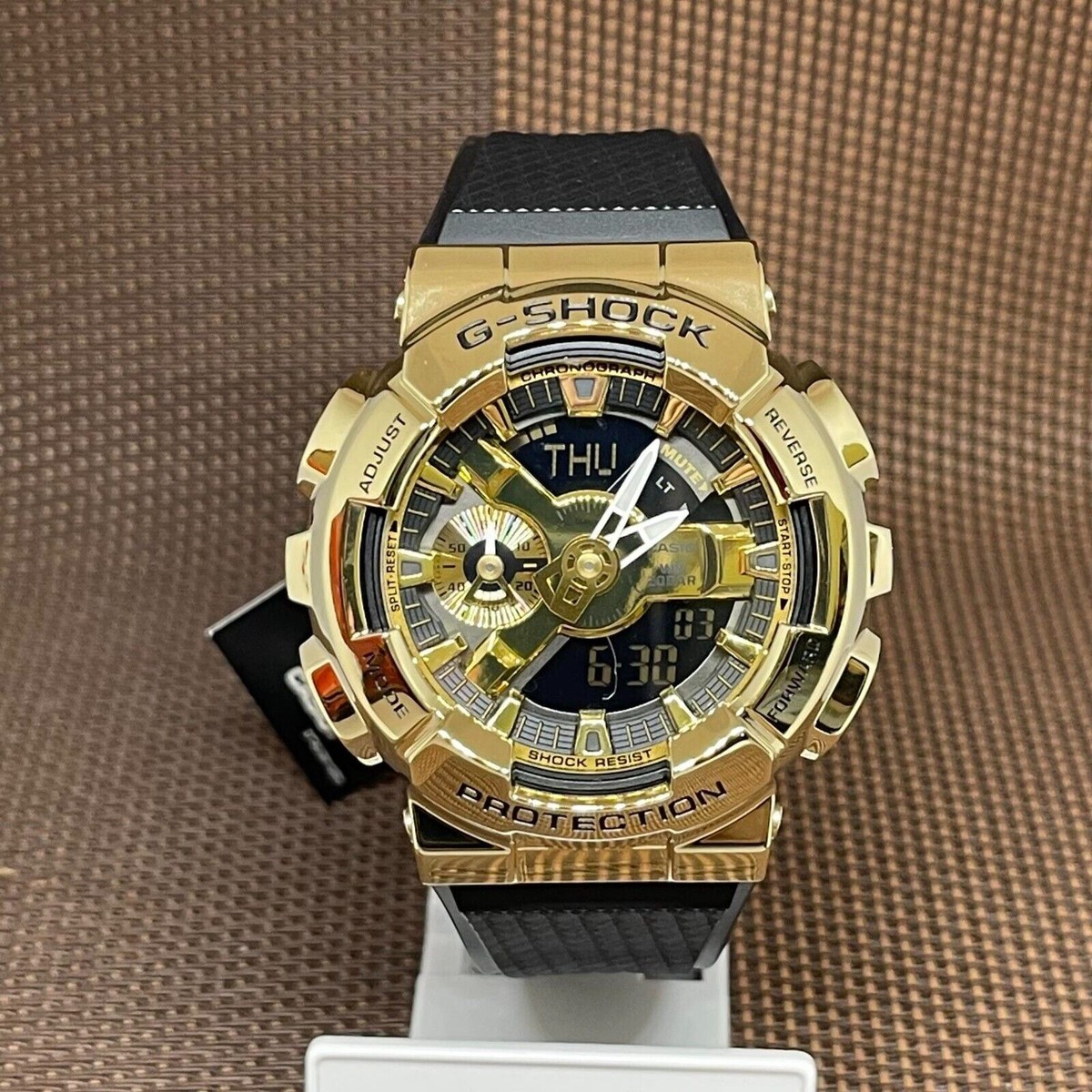 Casio G-Shock GM-110G-1A9 Metallic Gold Analog Digital Men's