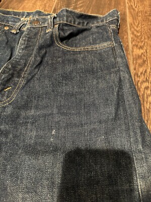Vintage Levi's 505 0217 Small E Jeans Tag 30x32 100% Cotton Made