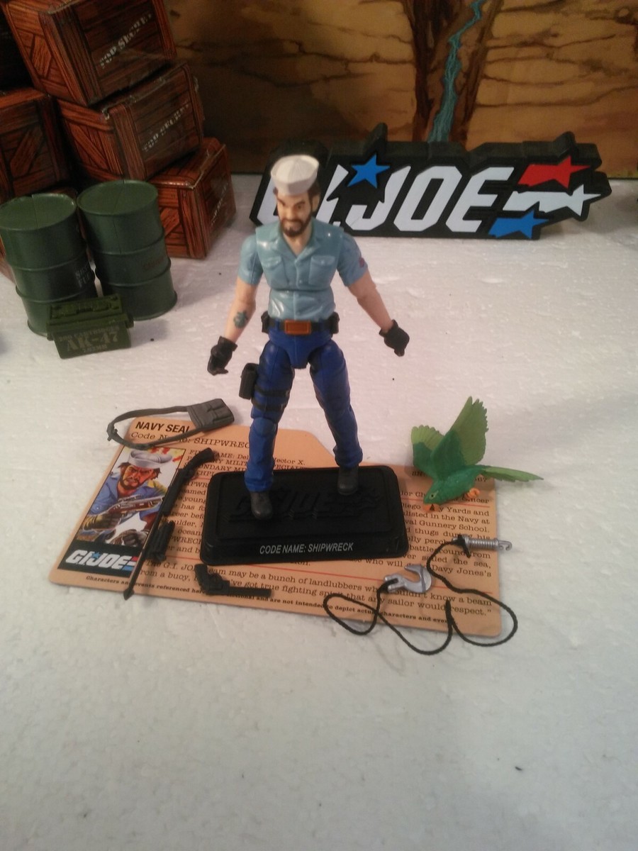 G.I.Joe Set Exclusive: 2009 Navy SEAL: SHIPWRECK(v13):100% CMP | eBay