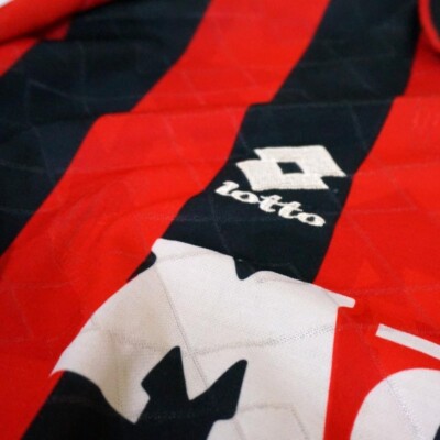 AC Milan 1993 94 2XL Home Lotto Maglia Shirt Jersey Calcio Italy