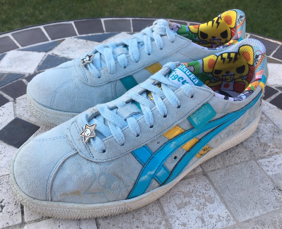 Rare Onitsuka Tiger-Tokidoki Los Angeles 1984 Sky Blue Suede