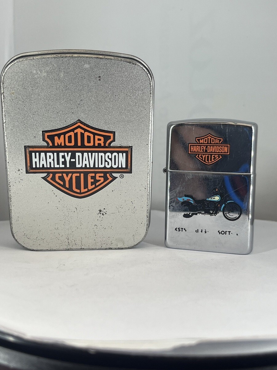 Zippo Harley Davidson Logo FLSTC Heritage Softail Classic