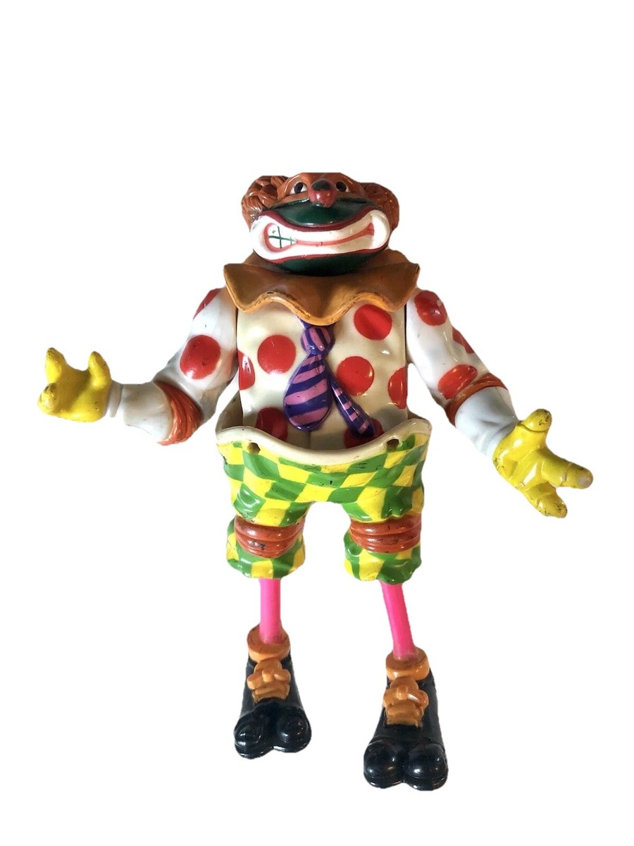1992 Playmates TMNT Crazy Clown Michelangelo Action Figure Teenage