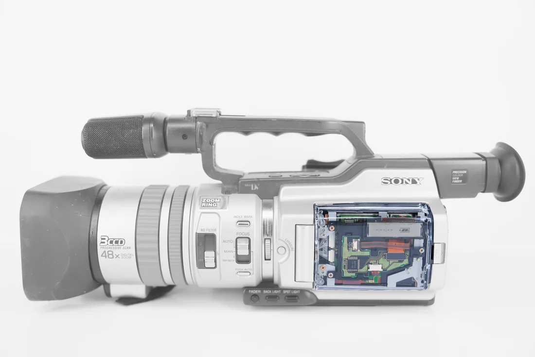 Sony VX2000 VX2100 PD150 PD170 PD190 Inviz Clear Side Panel two