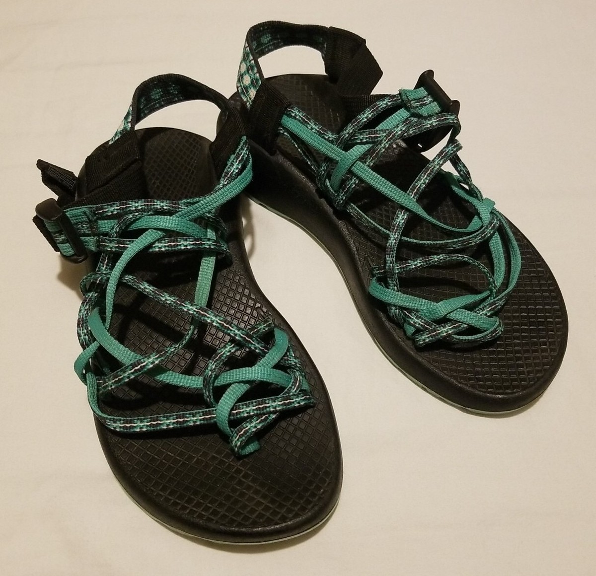 Chaco Women's ZX/3 Classic Sport Sandals Chuckwalla Aqua J105530