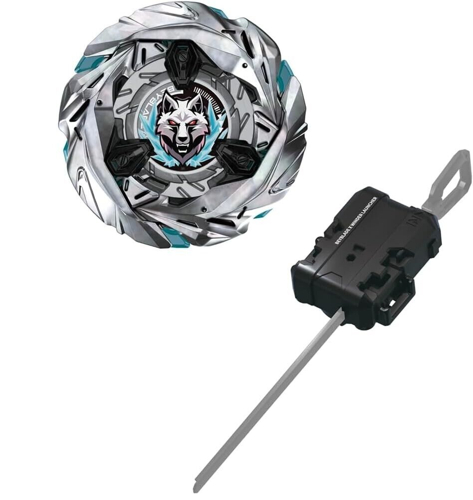 Takara Tomy Beyblade X UX-08 Silver Wolf 3-80FB Starter Set OCT