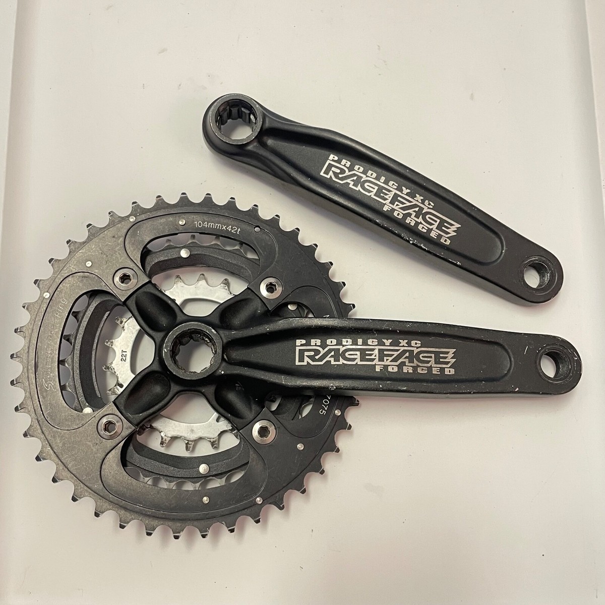 RaceFace Black 175 Prodigy Forged Crankset DH XC ISIS Race Face