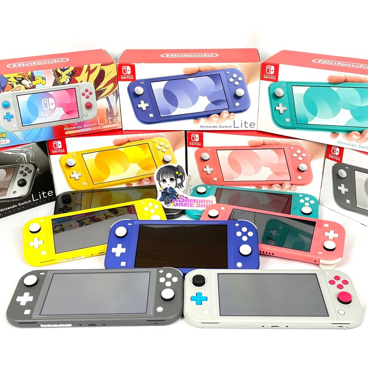 Nintendo Switch Lite Colors to Choose Excellent S Rank Console