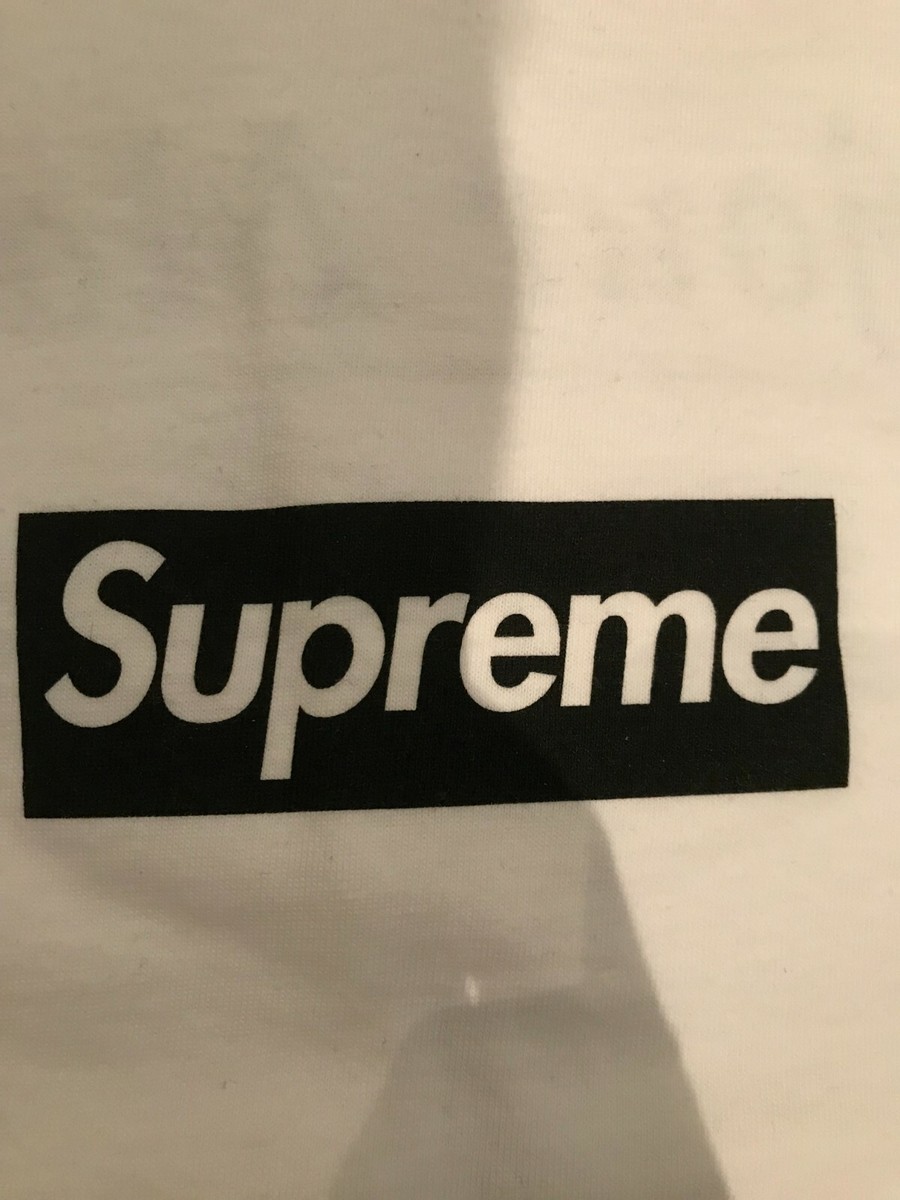 Supreme 16SS Paris Open Memorial Paris Box Logo Tee Size Small 100