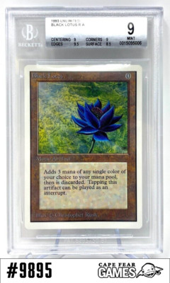 Black Lotus - Unlimited - BGS 9 - #9895, NM-Mint, English