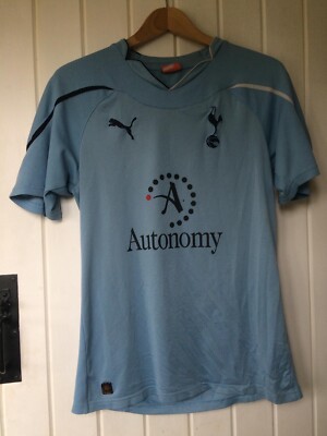 Gareth Bale Spurs Puma Tottenham Blue Football Away Shirt 2010