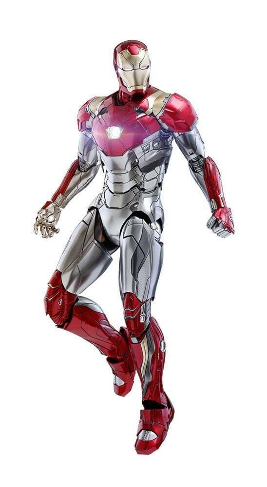 Spider-Man Iron Man Mark 47 XLVII Die Cast 1:6 32cm MMS427D19 Hot