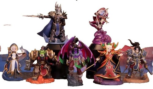 Secret Lllidan Stormrage POP MART World Warcraft Mini Figure