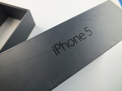 Original Apple iPhone 5 16GB Schwarz Verpackung Iphone5 BOX