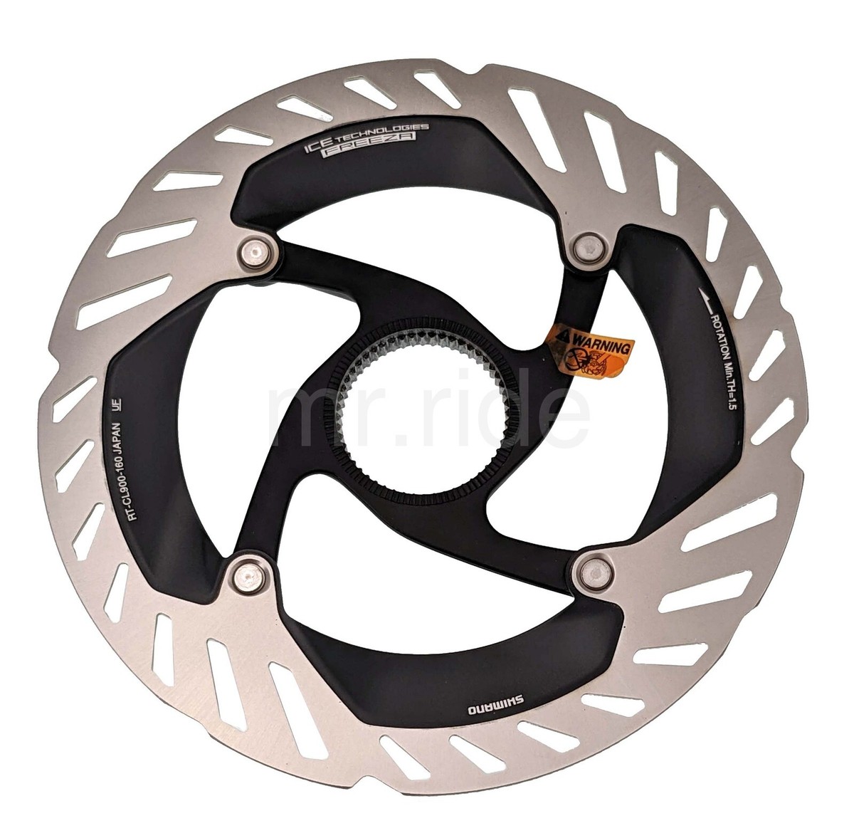 Shimano DURA-ACE RT-CL900 Center Lock Disc Rotor 160mm,w/Lockring