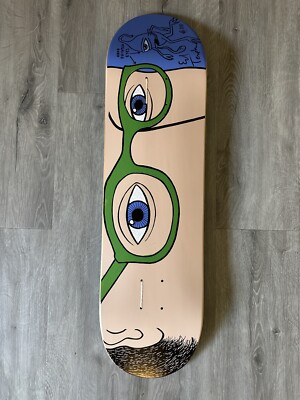 Toy Machine Skateboard Ed Templeton Signed / Painted Deck, NOS