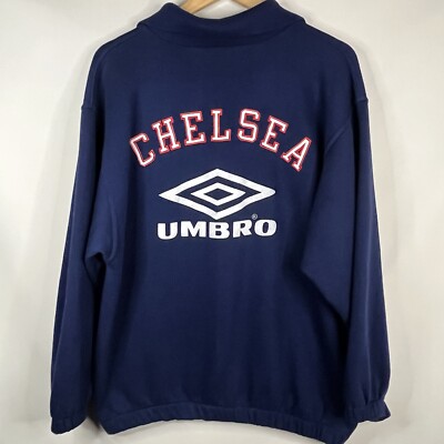 RARE 1990s Vintage Chelsea Shirt Umbro Chelsea FC Sweatshirt