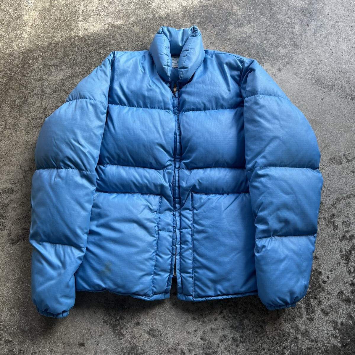 Vintage 60s REI Co-Op Goose Down Puffer Jacket Mens Size M USA