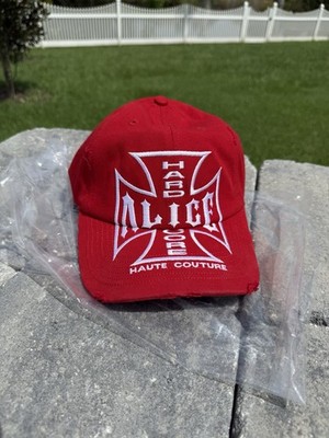 ALICE HOLLYWOOD Chopper Hat Red | eBay