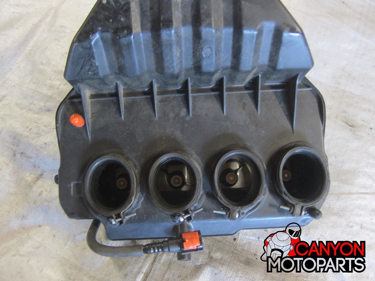 05 06 Kawasaki ZX6R ZX6 ZX636 Air Box Upper Fuel Injectors K&N Air