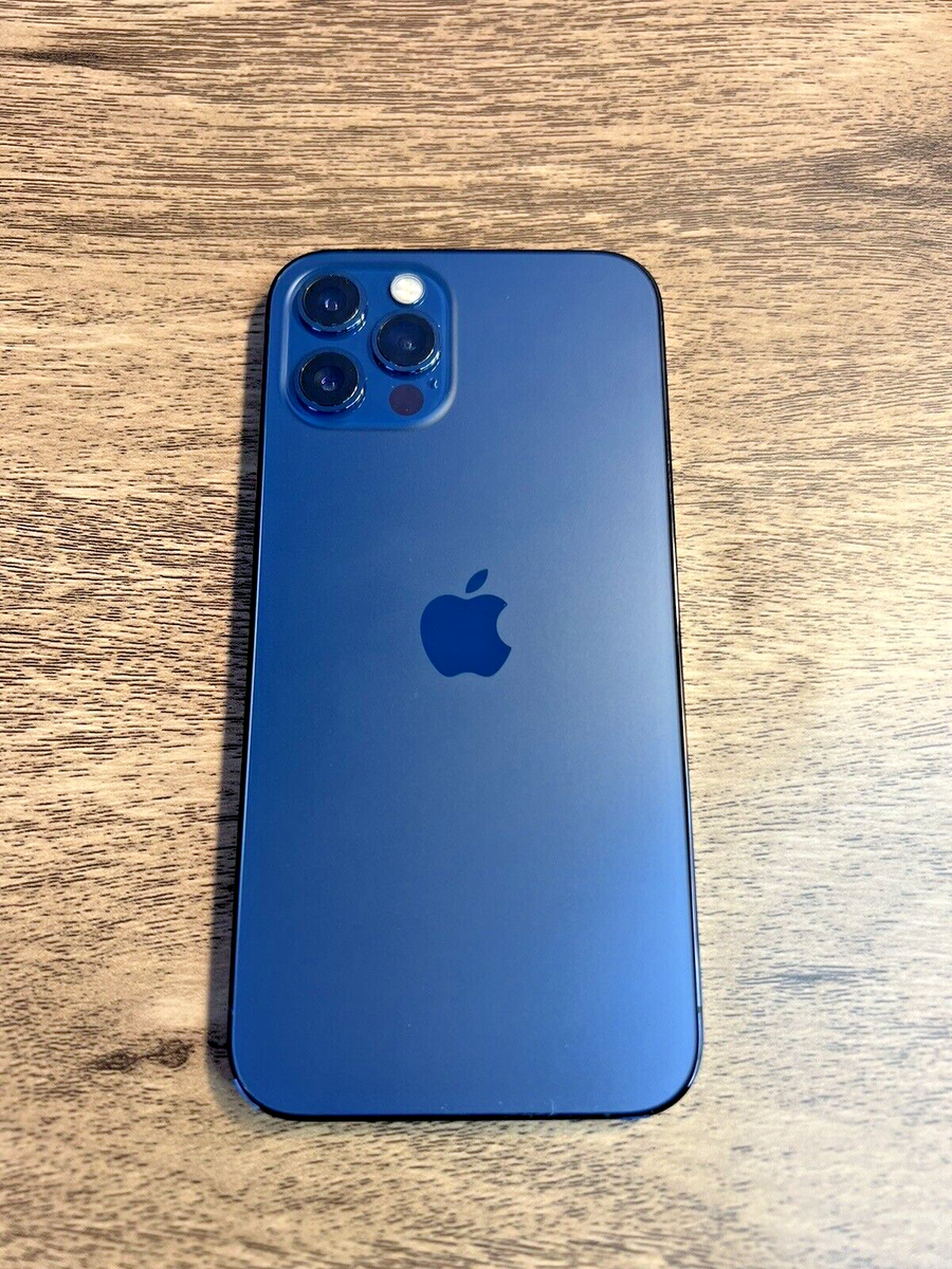 Apple iPhone 12 Pro Max - 128GB - Pacific Blue - Unlocked - Good