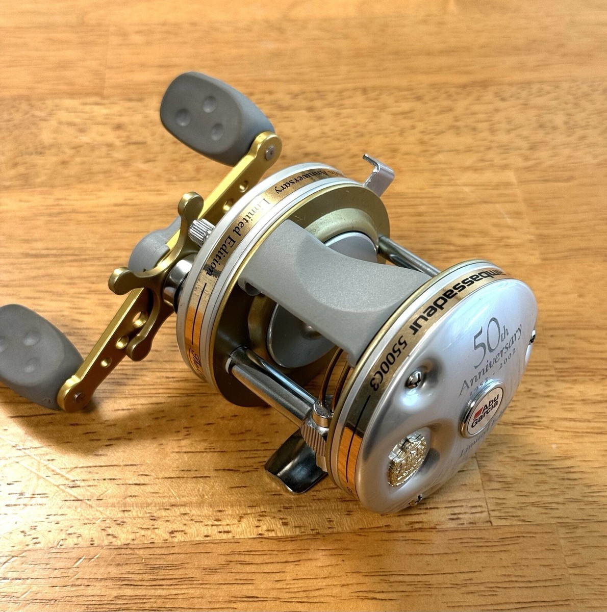 Abu Garcia 5500 C3 50th Anniversary Limited Edition Reel Made In