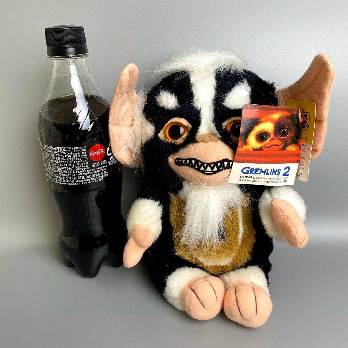 Rare 1995 Gremlins 2 Mohawk GIZMO plush doll 8