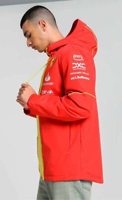 Scuderia Ferrari F1 Team Pro Rain Jacket 2024 Red | eBay