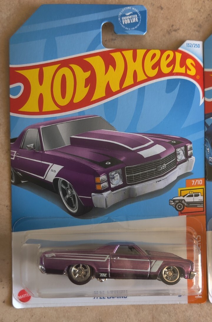 2024 Hot Wheels Super Treasure Hunt 71 El Camino F Case + Treasure