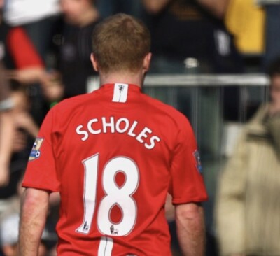 選手仕様】マンチェスターユナイテッド 07-08 ホーム #18 スコールズ