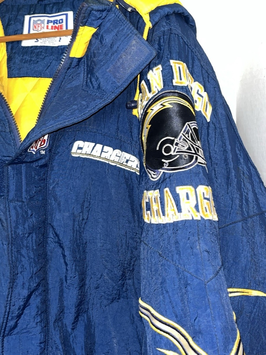 VTG Starter Pro Line SAN DIEGO CHARGERS Full Zip with Hood Winter