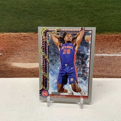 2025-26 Topps Holiday Basketball CHAZ LANIER RC Silver Glitter